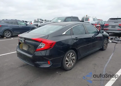 2016 Honda Civic Ex from USA, damaged, VIN 19XFC2F71GE055706
